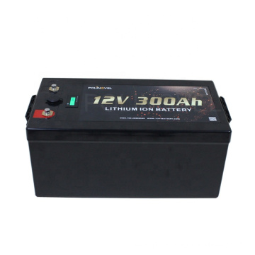 Poliovel Golf Lifepo4 Storage à domicile Batterie de lithium solaire 12V 300AH